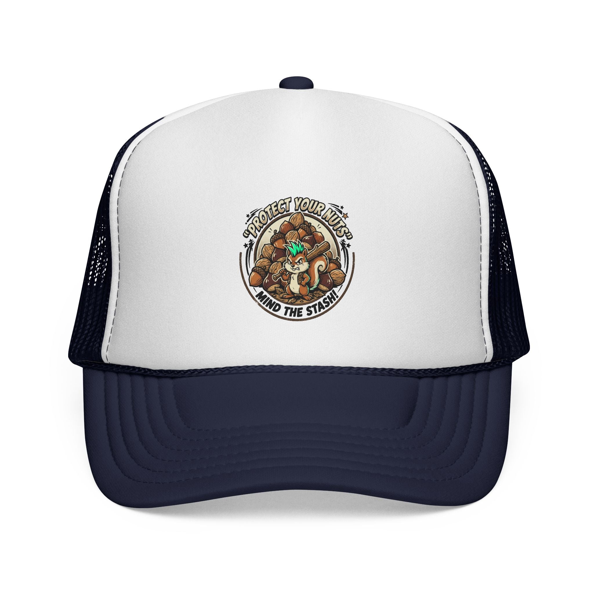 Trucker Cap — 'Protect What You Love' Vintage Wildlife Patch