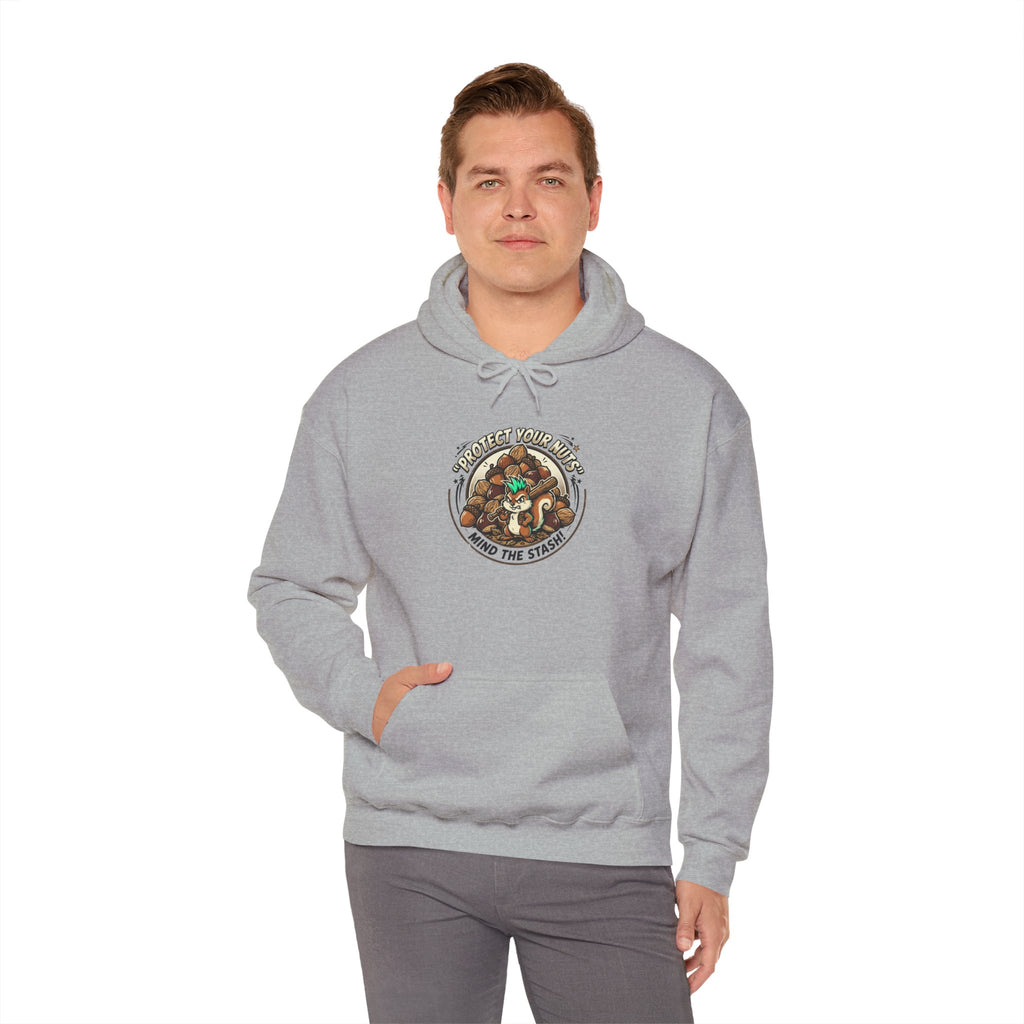 Protect Your Nuts-Mind Unisex Heavy Blend™ Hooded Sweatshirt