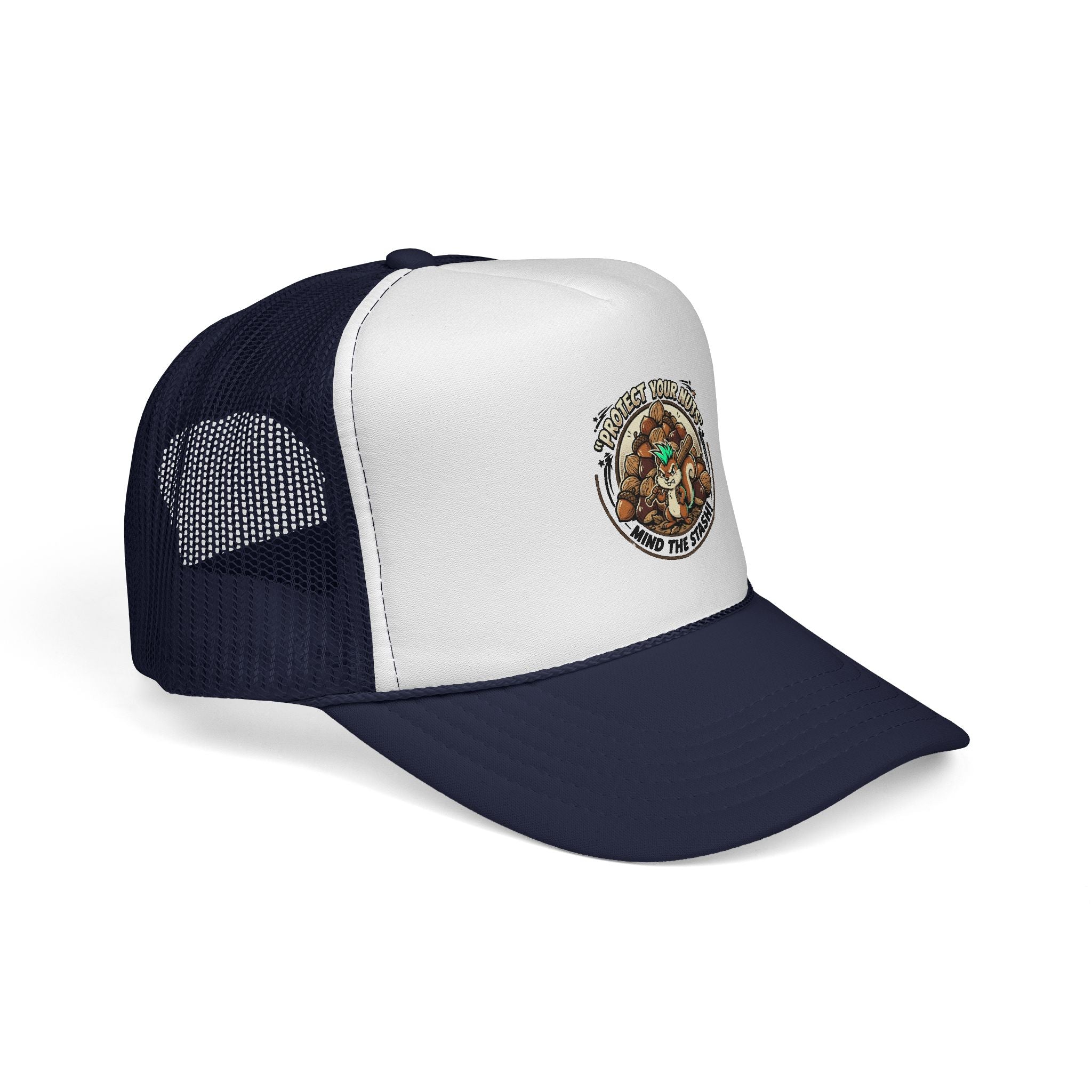 Trucker Cap — 'Protect What You Love' Vintage Wildlife Patch