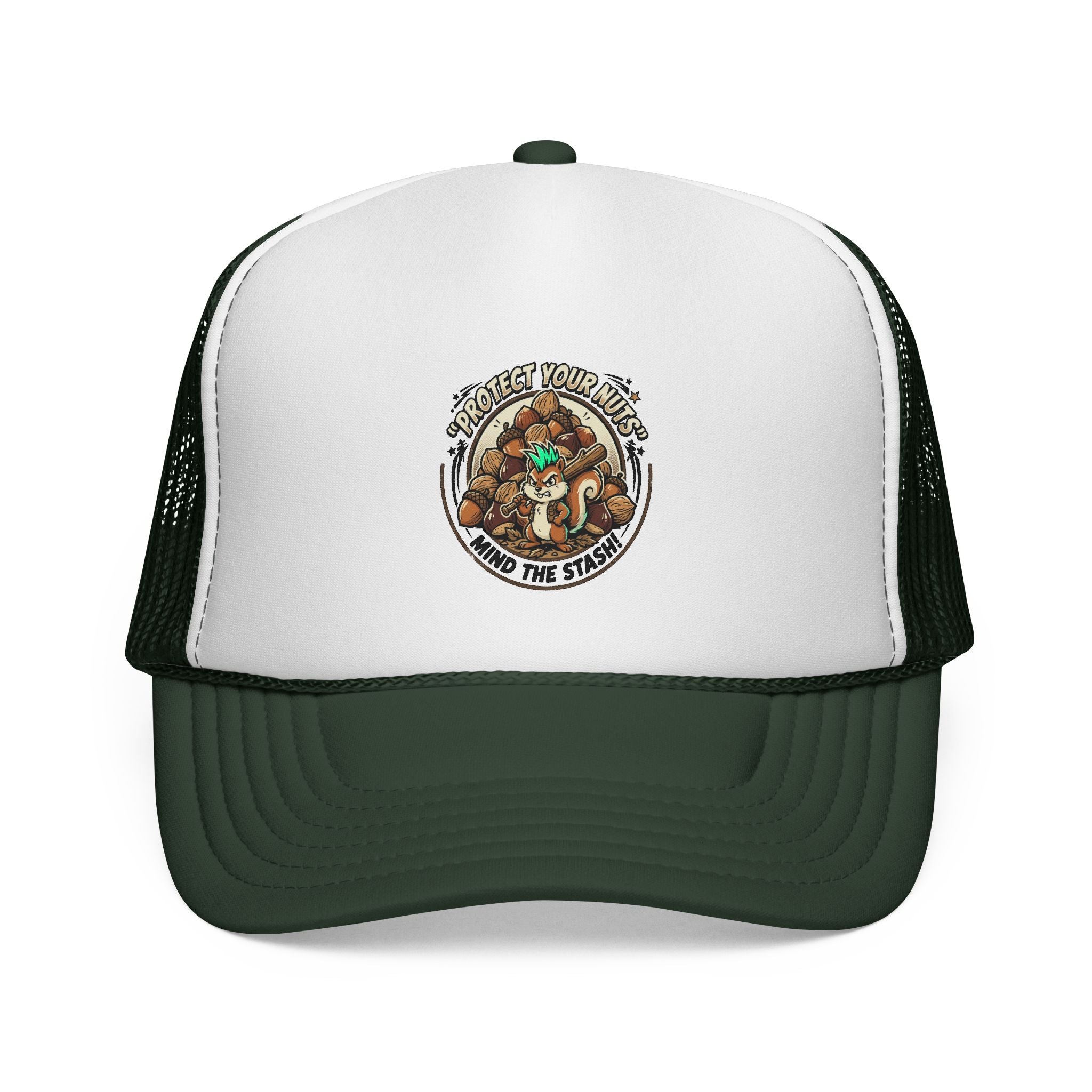 Trucker Cap — 'Protect What You Love' Vintage Wildlife Patch
