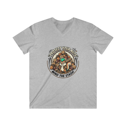 Men's Fitted V-Neck Short Sleeve Tee