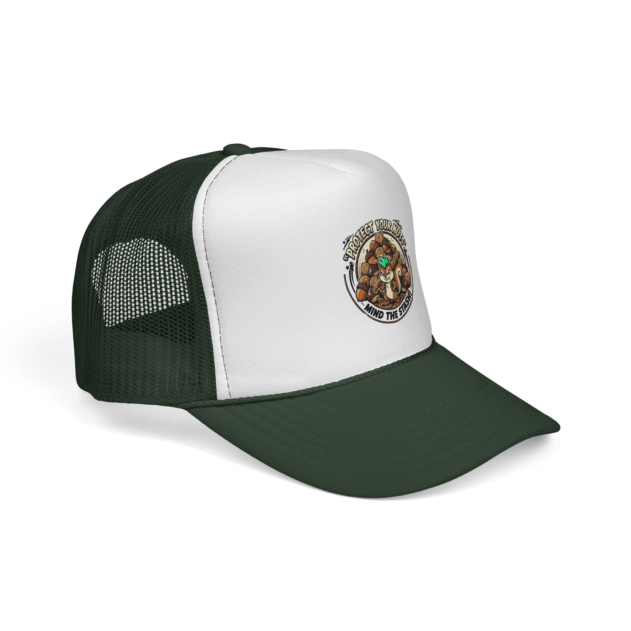 Trucker Cap — 'Protect What You Love' Vintage Wildlife Patch
