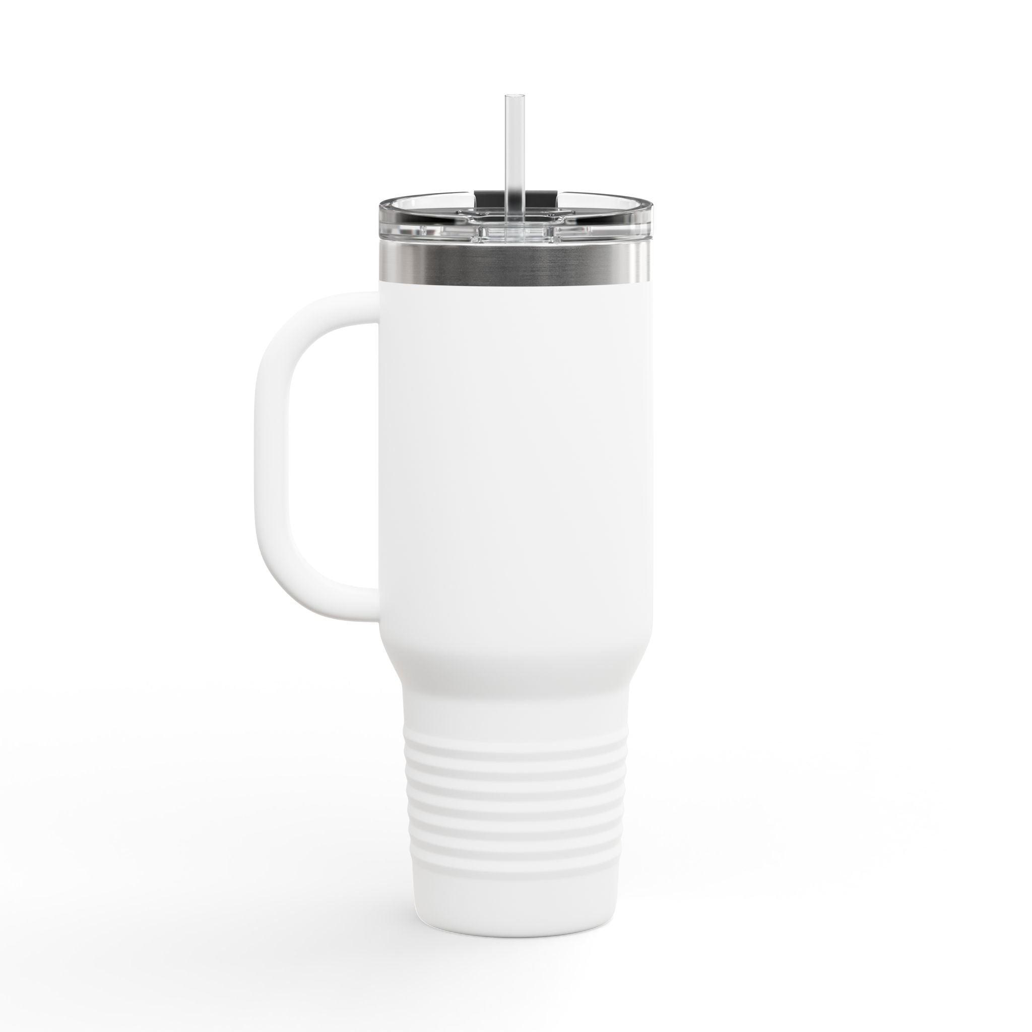 40oz Insulated Travel Mug — "Protect Your Nuts, Mind the Stash" Squirrel Design